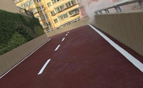 工业园区彩色路面