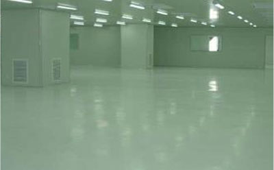 工业园区流展型环氧地坪中涂