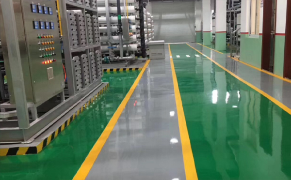 工业园区环氧自流平40000㎡