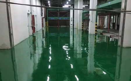 11月工业园区工业园区环氧地坪施工高峰来袭，梦得来化工多项目同步推进保交付
